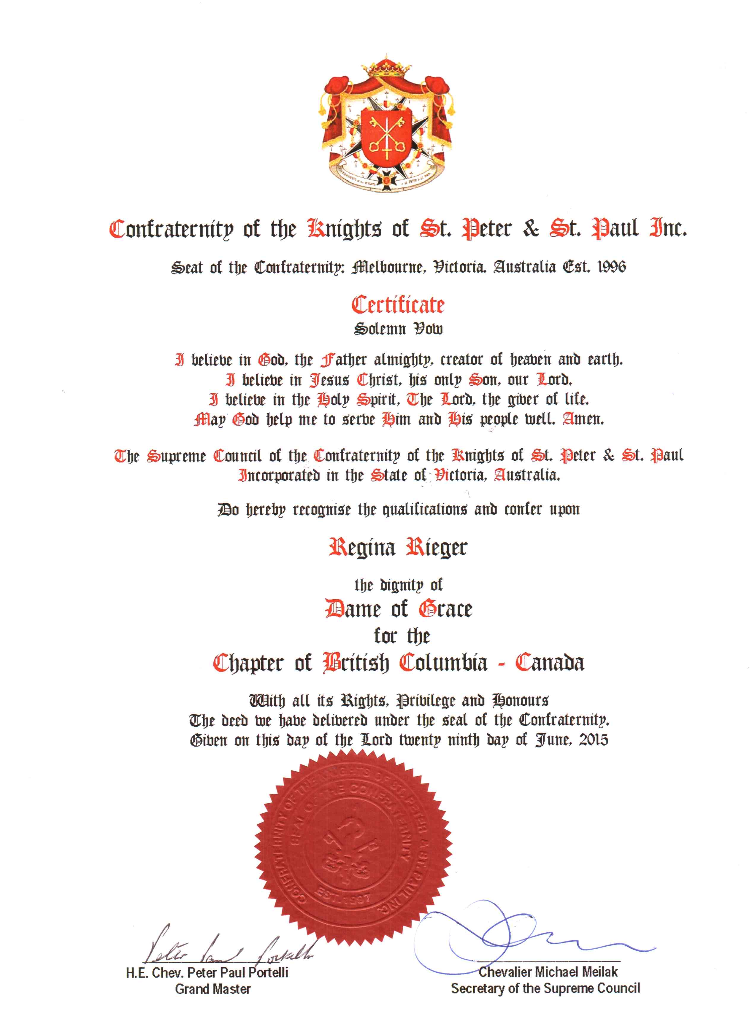 StPeterandStPaulDameReginaRiegerCertificate.jpg